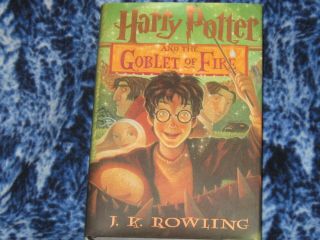Harry Potter And The Goblet Of Fire 1st American Edition 2000 Hardcover Book Htf