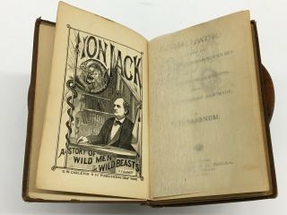 LION JACK: A STORY OF PERILOUS ADVENTURES BY P.  T.  BARNUM 1879 EARLY REPRINT 4