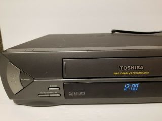 Toshiba M653 4 - Head Stereo Vcr Vhs Tape Player Recorder No Remote