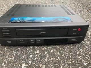 Zenith Vcr Vrm4120 Vhs Player Recorder And No Remote
