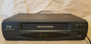 Phillips Magnavox Vrx360at22 Vcr Plus 4 Head Vhs Player Recorder |
