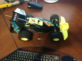 NIKKO BRAT Vintage RC Buggy CAR with REMOTE 9.  6 NiCd battery (not) 4