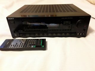 Sony Str - D1090 5.  1 Stereo Receiver Amplifier Great