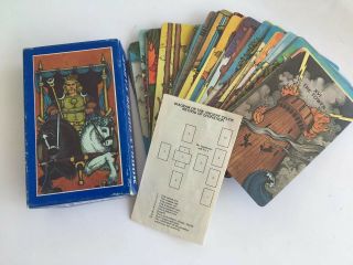 Vintage 1979 Morgan - Greer Tarot Cards Full Deck