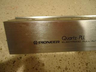 Pioneer Pl - 630 Stereo Turntable Parting Out Metal Control Panel
