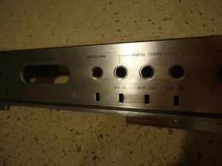 Pioneer PL - 630 Stereo Turntable Parting Out Metal Control Panel 6