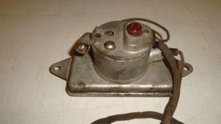 Vintage Car Electric Clock w/ Glove Box Light Geo.  W.  Borg OEM 4