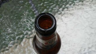 Vtg Pabst Blue Ribbon PBR 12oz Glass Beer Bottle 1960s 5
