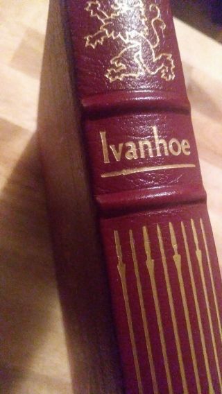 Ivanhoe By Sir Walter Scott,  Easton Press Leather 100 Greatest Books,  Great Cond
