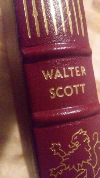IVANHOE by Sir Walter Scott,  Easton Press Leather 100 GREATEST BOOKS,  GREAT COND 2