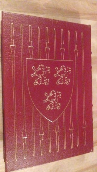 IVANHOE by Sir Walter Scott,  Easton Press Leather 100 GREATEST BOOKS,  GREAT COND 4
