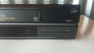 Toshiba W - 422 4 Head VCR VHS Recorder Player A,  with Remote Control 4