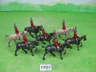 Vintage Small Scale Lead Soldiers Johillco ? Mounted Guards Toy Model 1701