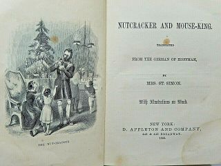 Nutcracker and Mouse King From the German of Hoffman by Mrs.  St.  Simon 1865 2