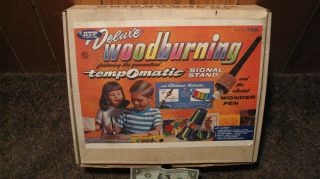Vintage Woodburning Kit Atf Toys