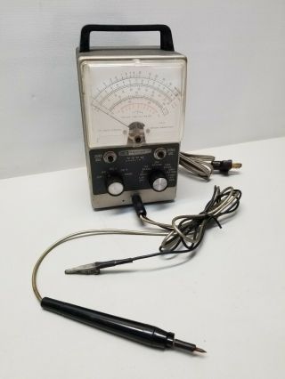 Heathkit Im - 11,  Vtvm,  Analog,  115 Vac,  60 Hz,  Powers Up,  Vintage