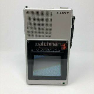 Rainman ' s Sony Watchman FD - 40A Portable Handheld TV Television Case 4