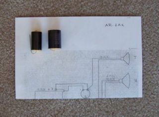 Acoustic Research Ar - 2ax Crossover Capacitors - Also Ar - 2a