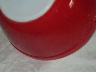 VINTAGE PYREX PRIMARY MIXING BOWL - 1 1/2 Qt.  402 NESTING 2