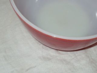 VINTAGE PYREX PRIMARY MIXING BOWL - 1 1/2 Qt.  402 NESTING 4