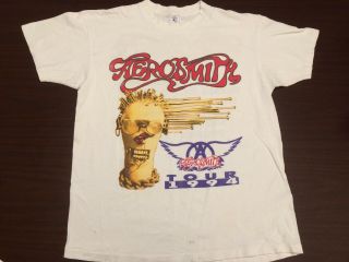 Vintage Aerosmith T - Shirt - Get A Grip Tour 1994,  Size L Distressed