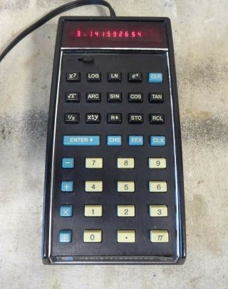 Vintage Hp - 35 Hewlett Packard Scientific Calculator