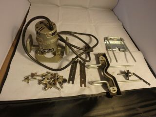 Vintage Stanley Rout - About Model 80265 W/ Bits And 2 Guides