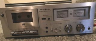 Vintage Technics M6 Stereo Cassette Tape Deck - Functioning