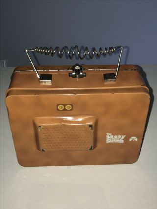 Vintage Tin Lunch Box The Brady Bunch,  Metal,  TV Memorabilia,  1984 Nostalgia 2