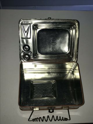 Vintage Tin Lunch Box The Brady Bunch,  Metal,  TV Memorabilia,  1984 Nostalgia 3