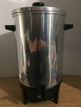 West Bend Vintage 30 Cup Coffee Maker Percolator Urn No 9308