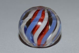 Vintage Marbles English Red Solid Core J/o 5/8 " = 16.  8mm