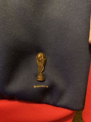 Vintage Adidas Originals France Shirt Track Jacket Size XL World Cup 4