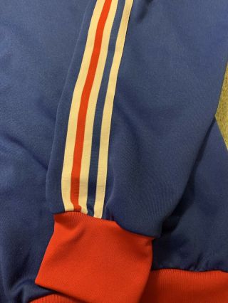 Vintage Adidas Originals France Shirt Track Jacket Size XL World Cup 7