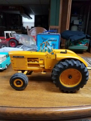 Vintage 1989 Ertl John Deere 5010 Industrial Tractor 1/ 16 Scale