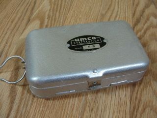 Vintage Umco P - 9 Small Aluminum Tackle Box 2 - Side W/dividers