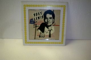 Vintage Huey Lewis And The News Carnival Mirror