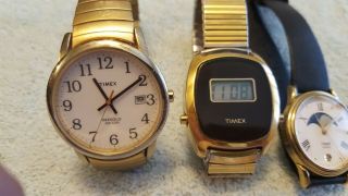 jibLot of 7 watches seiko,  timex (vintaged) 4
