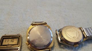 jibLot of 7 watches seiko,  timex (vintaged) 5