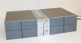 Vintage Sony Sa - 55 Active (powered) Speaker System -