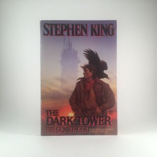 The Dark Tower: The Gunslinger By Stephen King First Plume Edition 1988 1st
