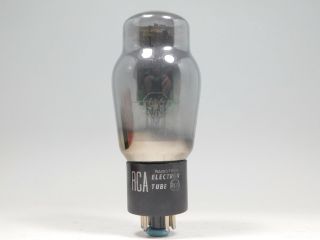 Rca 6l6g Vintage Vacuum Tube Smoked Glass Dual D Bottom Getters Nos (test 109)