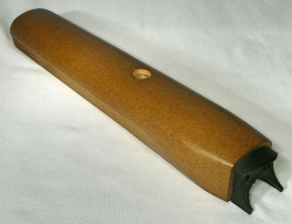 Vintage Shotgun Or Rifle Wooden Forend With Iron Gun Parts 19