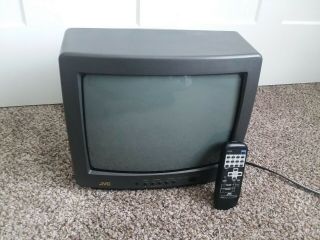 Jvc C - 13810 13 " Crt Gaming Tv With Remote