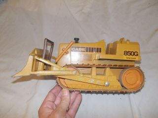 Case 850g 850 G Blade Vintage Crawler Bulldozer W/ Winch Toy 1/16