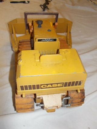 Case 850G 850 G Blade Vintage Crawler Bulldozer w/ winch toy 1/16 3