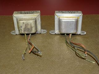 Pair,  Western Electric KB - 149686 Output Transformers,  for Tube 100F Amplifier 2