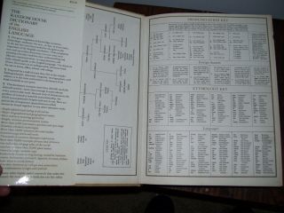 Huge 1966 The Random House Dictionary of The English Language Unabridge Edition 4