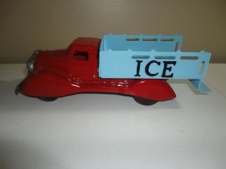VINTAGE 1930 ' S MARX ICE TRUCK,  11 1/4 