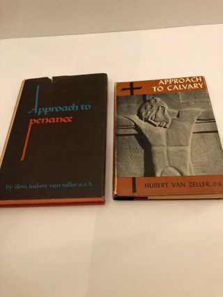 Vintage Hb Catholic Hubert Van Zeller Approach To Penance & Approach To Calvary
